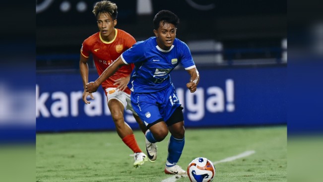 Persib Bandung vs Manila Digger. [Instagram]